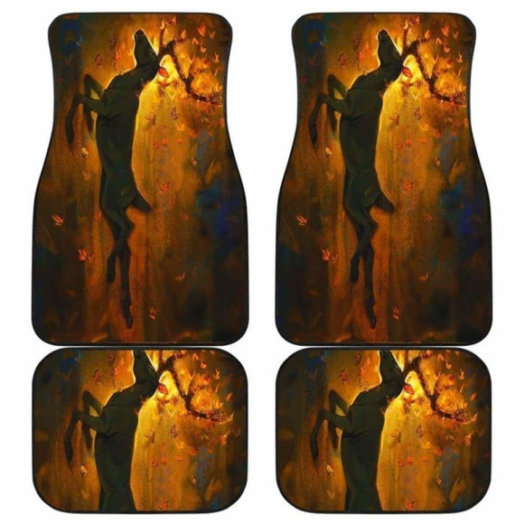 Deer In Amazon Forrest Car Floor Mats 161012 - YourCarButBetter