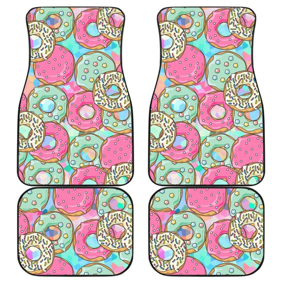 Delicious Donut Car Floor Mats 211801 - YourCarButBetter