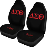 Delta Sigma Theta Amazing Symbol Car Seat Covers 211706 - YourCarButBetter