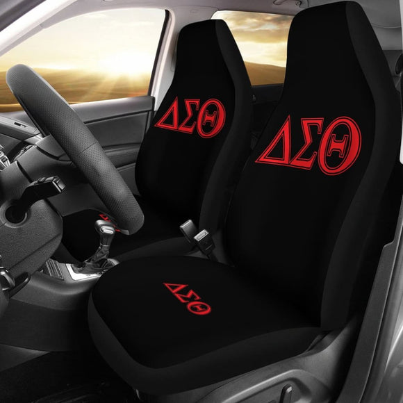 Delta Sigma Theta Amazing Symbol Car Seat Covers 211706 - YourCarButBetter