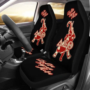 Delta Sigma Theta Car-Suv Seat Cover Black-Elephant 202820 - YourCarButBetter