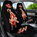 Delta Sigma Theta Car-Suv Seat Cover Black-Elephant 202820 - YourCarButBetter