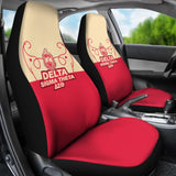 Delta Sigma Theta Elephant Symbol Car Seat Covers 211504 - YourCarButBetter