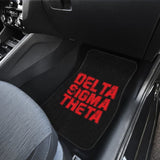 Delta Sigma Theta Grunge Style Car Floor Mats 211706 - YourCarButBetter