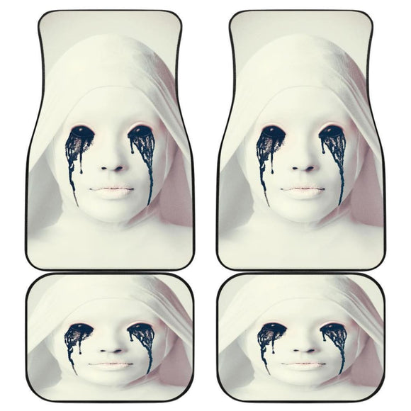 Demon Eyes Of White Nun American Horror Story Car Floor Mats 101819 - YourCarButBetter