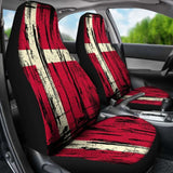 Denmark Grunge Flag Car Seat Cover 1 232125 - YourCarButBetter