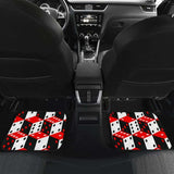 Dice Pattern Print Design 02 Front And Back Car Mats 153908 - YourCarButBetter