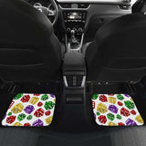 Dice Pattern Print Design 03 Front And Back Car Mats 153908 - YourCarButBetter