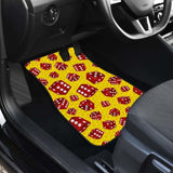 Dice Pattern Print Design 04 Front And Back Car Mats 153908 - YourCarButBetter