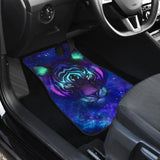 Digital Galaxy Tiger Face Car Floor Mats 212703 - YourCarButBetter