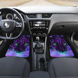 Digital Magical River Tiger Face Car Floor Mats 212703 - YourCarButBetter