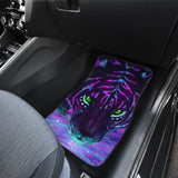 Digital Magical River Tiger Face Car Floor Mats 212703 - YourCarButBetter