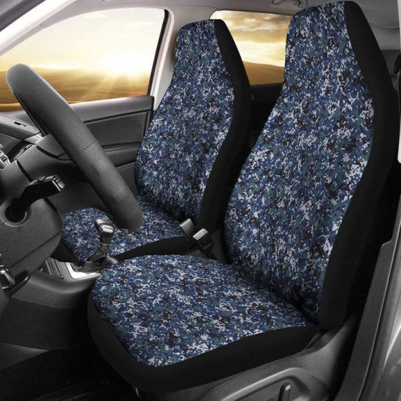 Digital Navy Camo Designed Seat Covers 112608 - YourCarButBetter