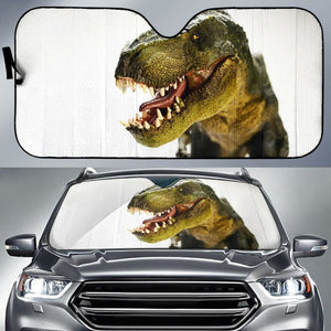 Dinosaur Tyrannosaurus T-Rex 5K Car Sun Shade 182102 - YourCarButBetter