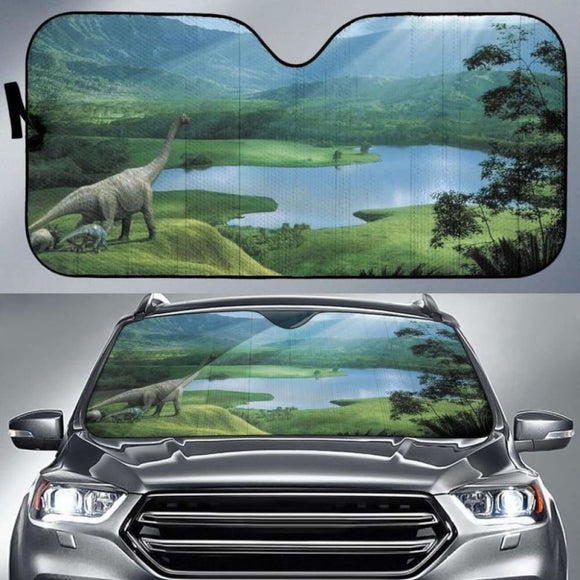 Dinosaurs Auto Sun Shades 182102 - YourCarButBetter