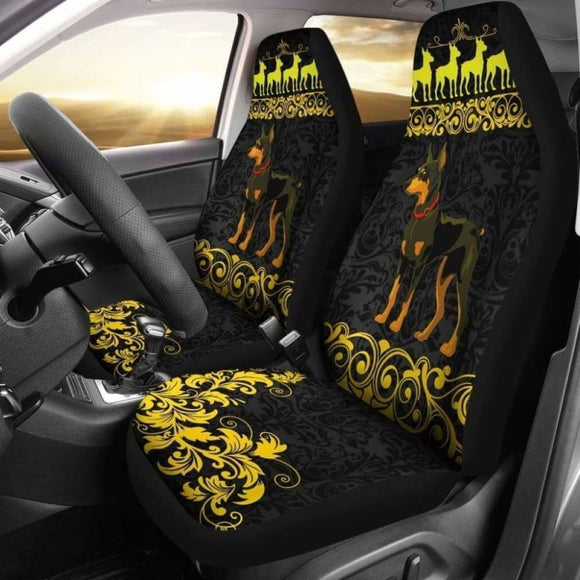 Doberman Car Seat Covers 06 174914 - YourCarButBetter