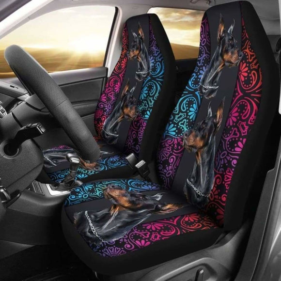 Doberman Car Seat Covers 07 174914 - YourCarButBetter