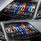Doctor Who Art Car Sun Shades Amazing Gift Ideas 094201 - YourCarButBetter