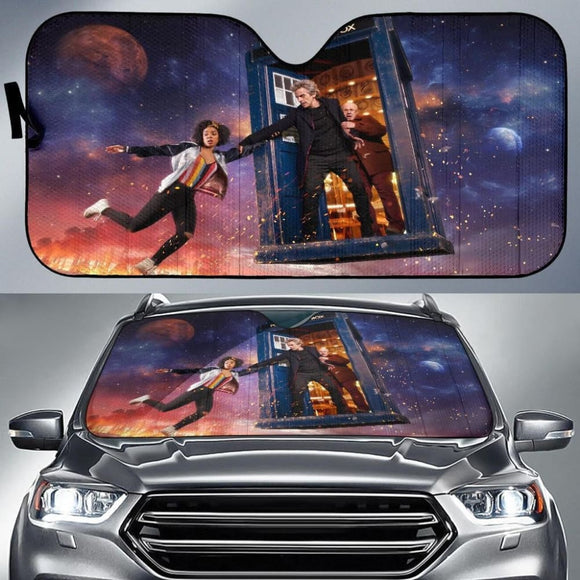 Doctor Who Auto Sun Shades 1 094201 - YourCarButBetter