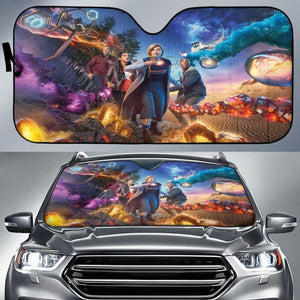 Doctor Who Car Sun Shades 094201 - YourCarButBetter