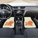 Dog Kawaii Cute Car Floor Mats 112428 - YourCarButBetter