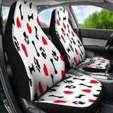 Dog Paw Bones Heart Car Seat Covers Awesome 161012 - YourCarButBetter