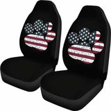 Dog Paw Flag Car Seat Covers Awesome 161012 - YourCarButBetter