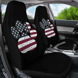 Dog Paw Flag Car Seat Covers Awesome 161012 - YourCarButBetter