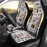 Dog Quotes Car Seat Covers 112428 - YourCarButBetter