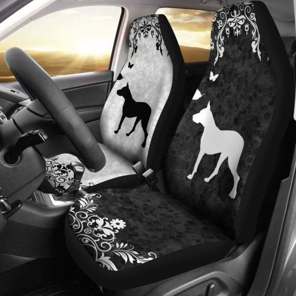 Dogo Argentino - Car Seat Covers 090629 - YourCarButBetter