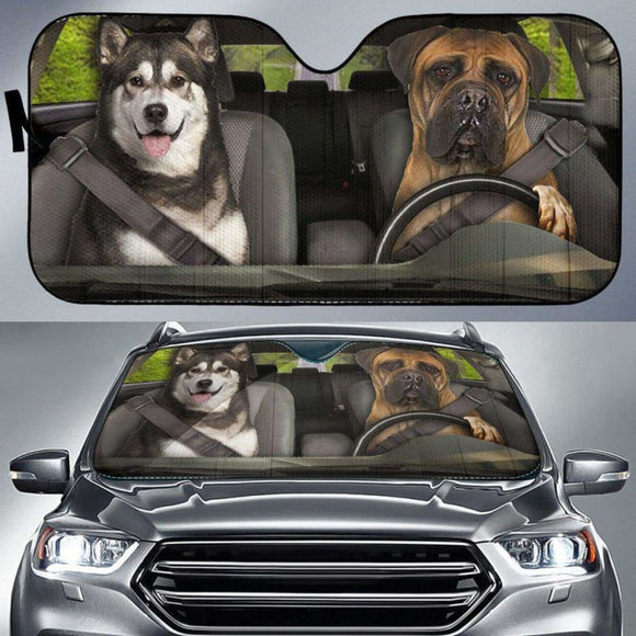 Dogs 1 - Auto Sun Shade 102507 - YourCarButBetter