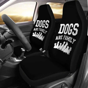 Dogs Are Family Car Seat Covers 112428 - YourCarButBetter