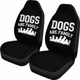 Dogs Are Family Car Seat Covers 112428 - YourCarButBetter