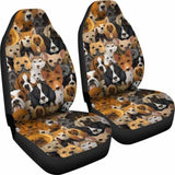 Dogs Car Seat Covers 112428 - YourCarButBetter