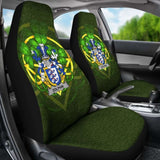 Dolphin Or Dolphyn Ireland Car Seat Cover Celtic Shamrock (Set Of Two) 154230 - YourCarButBetter