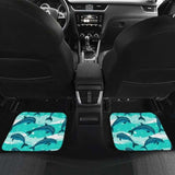 Dolphin Sea Pattern Front And Back Car Mats 181703 - YourCarButBetter