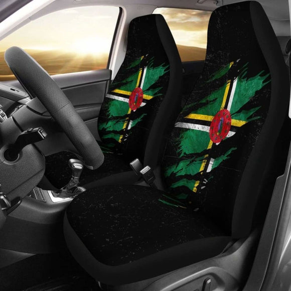 Dominica In Me Car Seat Covers - Special Grunge Style 092813 - YourCarButBetter