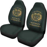 Dominican Republic Passport Car Seat Covers 212004 - YourCarButBetter
