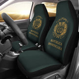 Dominican Republic Passport Car Seat Covers 212004 - YourCarButBetter