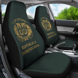 Dominican Republic Passport Car Seat Covers 212004 - YourCarButBetter