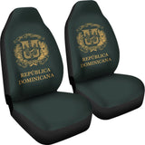 Dominican Republic Passport Car Seat Covers 212004 - YourCarButBetter