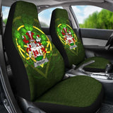 Donlevy Or O’Donlevy Ireland Car Seat Cover Celtic Shamrock (Set Of Two) 154230 - YourCarButBetter
