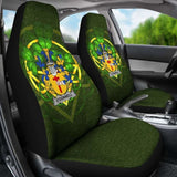 Donnell Or O’Donnell Ireland Car Seat Cover Celtic Shamrock (Set Of Two) 154230 - YourCarButBetter