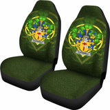 Donnell Or O’Donnell Ireland Car Seat Cover Celtic Shamrock (Set Of Two) 154230 - YourCarButBetter