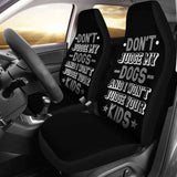 Don’t Judge My Dogs Car Seat Covers 112428 - YourCarButBetter