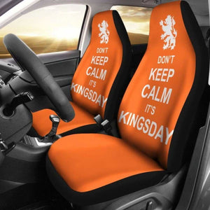 Don’T Keep Calm It’S King’S Day Car Seat Cover 4 163730 - YourCarButBetter