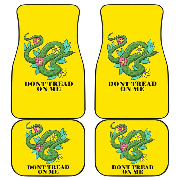 Dont Tread On Me Car Decor Items Car Floor Mats 212109 - YourCarButBetter