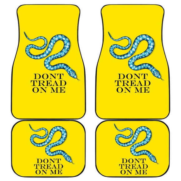 Dont Tread On Me Inspired Car Floor Mats 212109 - YourCarButBetter