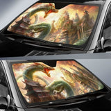 Dragon Art Sun Shade amazing best gift ideas 172609 - YourCarButBetter