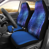 Dragon Car Seat Covers Blue Custom Print 103709 - YourCarButBetter